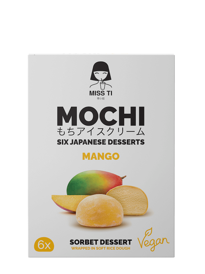 MANGO – six Japanese desserts - mochi ice cream MISS TI 蒂小姐 by Quebonafide